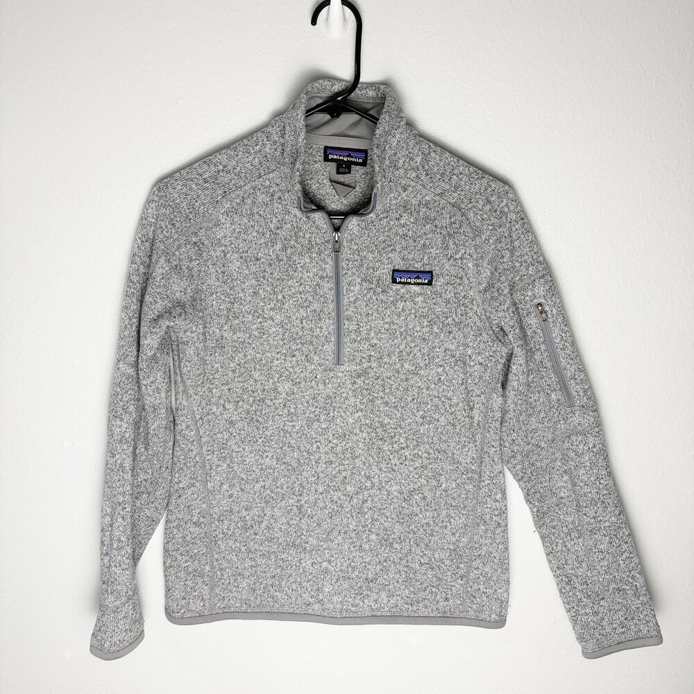 Patagonia Better Sweater Women's Small Heather Gray Outdoor Layer Hiking Camping